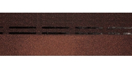 Коньково-карнизная черепица Docke Premium, Кофе