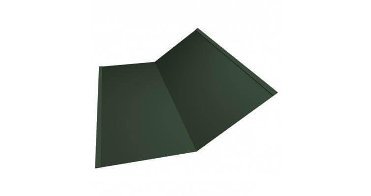 Планка ендовы нижней 300x300 GreenCoat Pural RR 11 темно-зеленый
