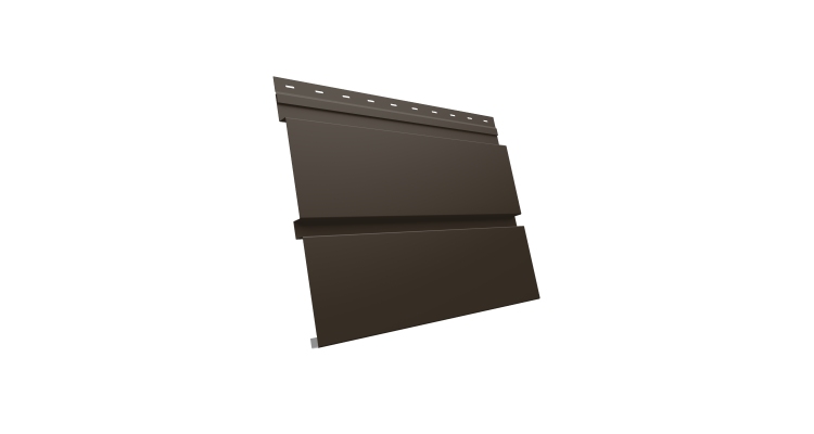 Квадро брус 0.5 Rooftop Бархат с пленкой RR 32 темно-коричневый