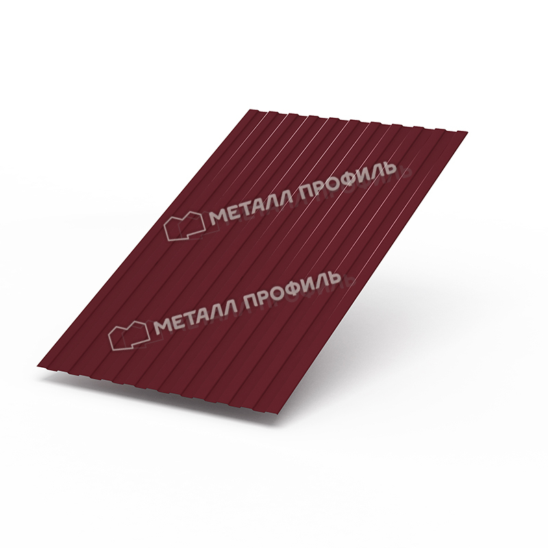 Профнастил С8 x 1150 B ПЭ 01 RAL 3005 0,65 мм