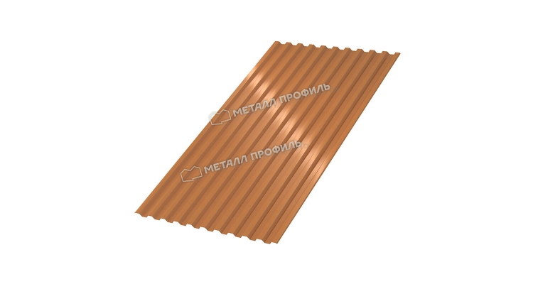 Профнастил С-21x1000-A (AGNETA_Д-20-Copper-0,5)