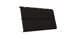 ЭкоБрус 3D 0,345 GL 0.5 Drap TX с пленкой RAL 9005 черный