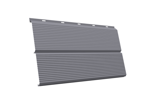 ЭкоБрус 0,345 Gofr GL 0.5 Satin RAL 7004 сигнальный серый