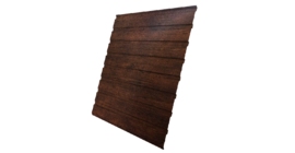 Профнастил С10B 0.45 Print Premium Cherry Wood Dark FTC