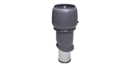 Выход вытяжки с колпаком 160/225/500/ИЗ серый