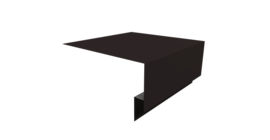 Планка околооконная сложная Блок-хаус new 200х75х27 0,5 Drap TX RAL 9005 черный (3м)