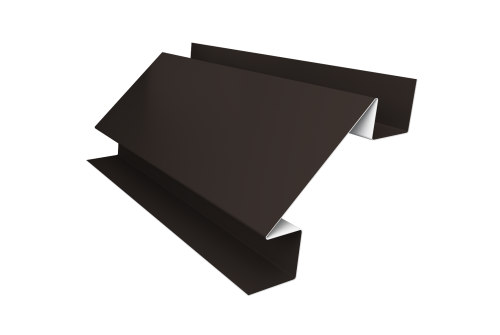 Планка угла внутреннего сложного Экобрус Grand Line 0,5 Drap TX RR 32 темно-коричневый (3м)