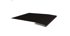 Планка начальная 0,5 Drap TX RAL 9005 черный (2м)