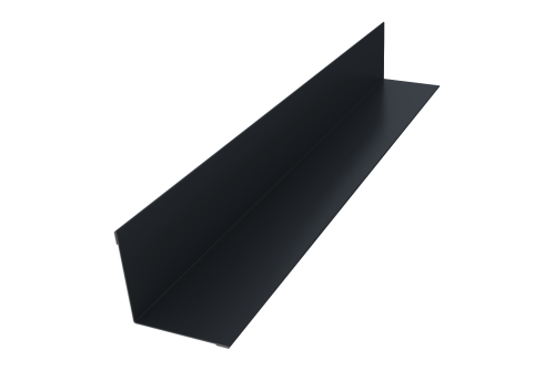 Угол внутренний 30х30 0,5 Satin с пленкой RAL 7024 мокрый асфальт (2м)