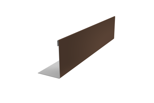 Нащельник 150 Texas 25х35 0,45 PE RAL 8017 шоколад (L1,8)