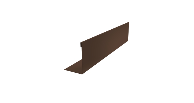 Нащельник 150 Texas 25х35 0,5 Velur X RAL 8017 шоколад (L2,0)