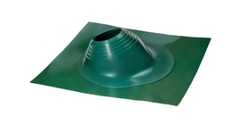 Проходной элемент MF угловой №3.1 (280-460мм) +185 EPDM (металлический окрашенный фланец) зеленый